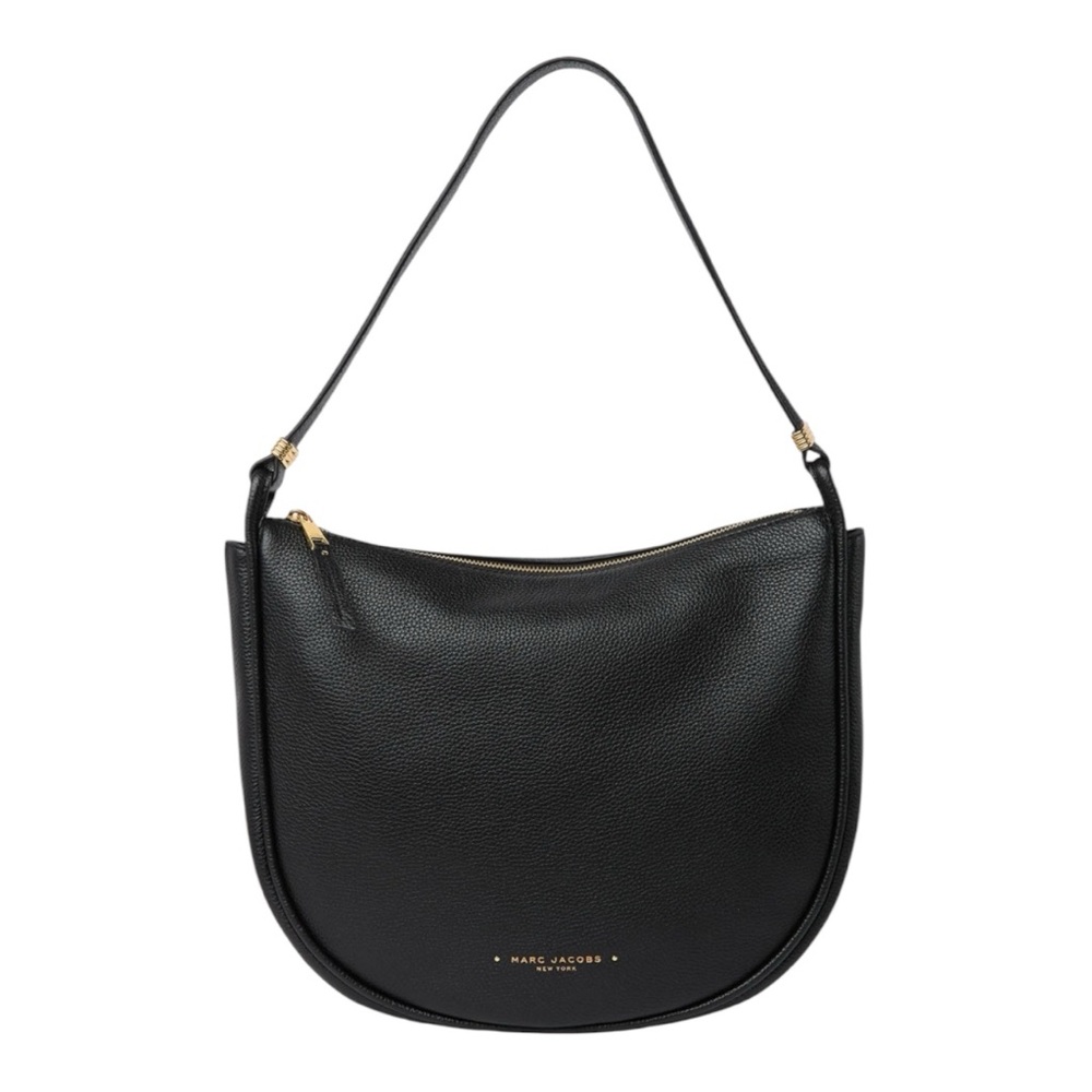 Marc Jacobs Black Leather Hobo Bag